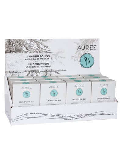 Champú sólido pack 12 unidades Auree