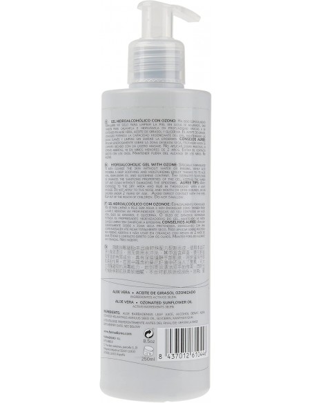 Gel hidroalcohólico con ozono Auree 250